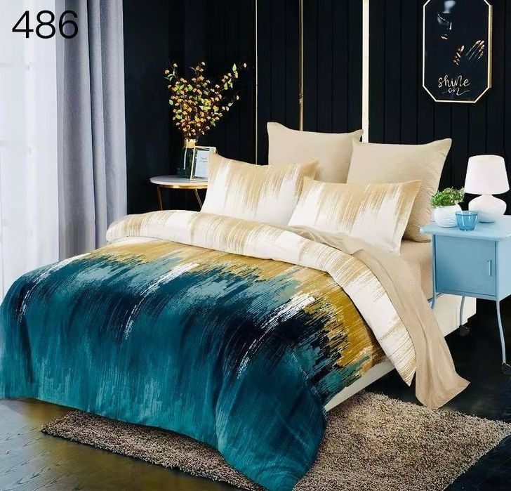 Акция! Якісна байкова постіль 4 наволочки фланелевое постельное белье