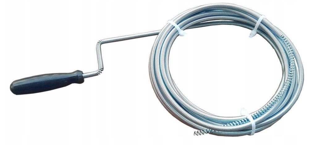 Spirala kanalizacyjna żmijka przetykacz do udrażniania rur 3mx5mm