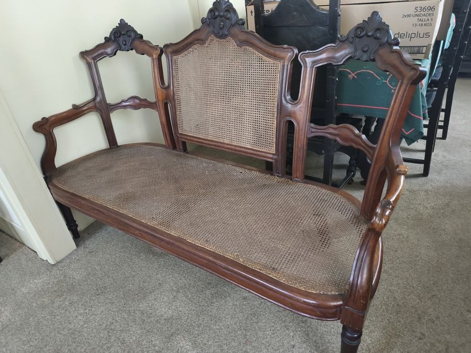 Conjunto sala antigo palhinha