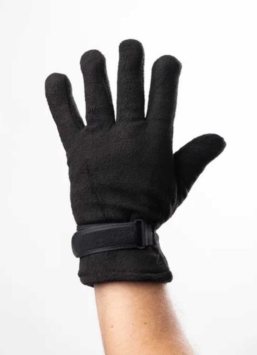 Зимові флісові рукавиці олива двошарові теплі перчатки тактичні фліс