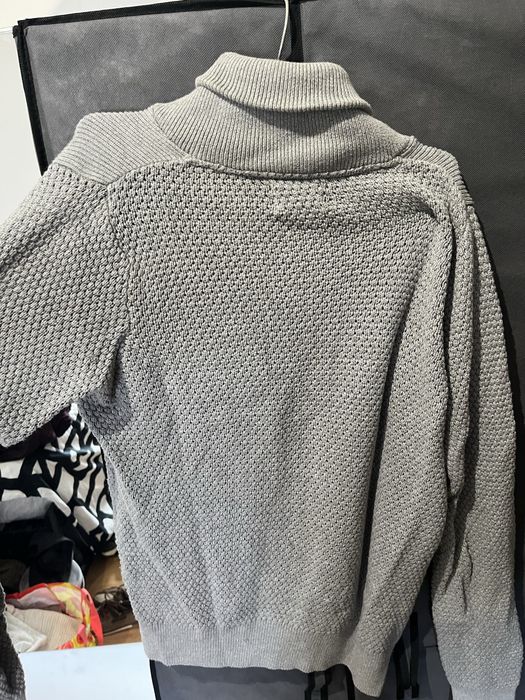 Camisola malha cinza