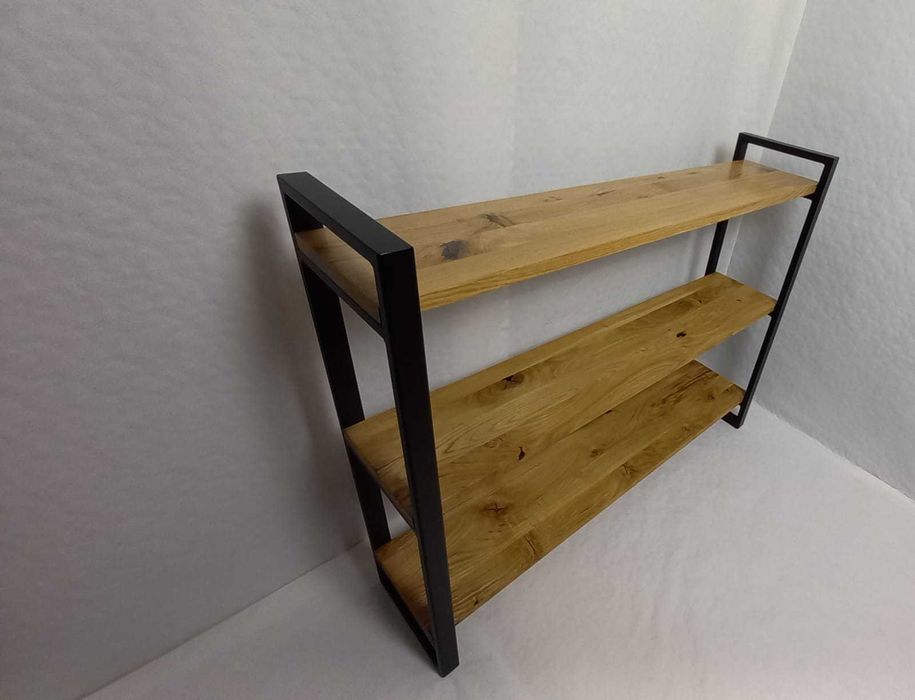 Regał loft industrialny dąb