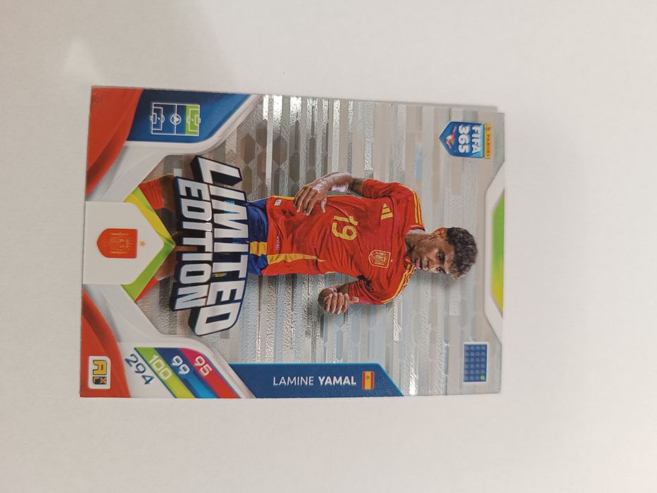 Karta piłkarska limited edition Lamine Yamal