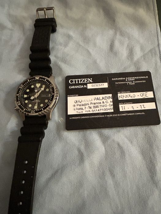 Citizen Promaster NY0040 diver 200m