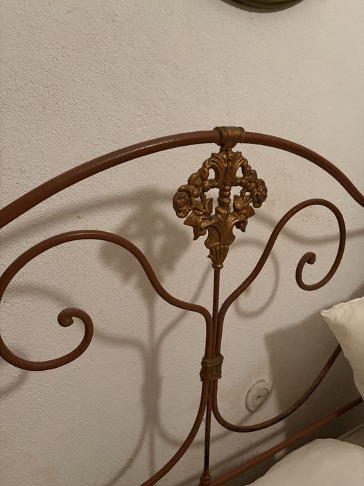 Cama de Ferro e Colchão de Casal