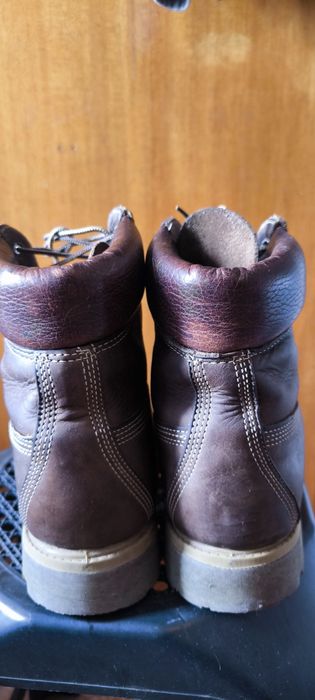 Botas Timberland marrons à venda, usadas como novas, tamanho 42/5.