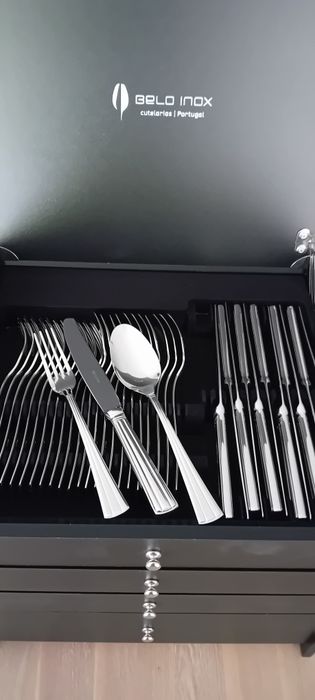 Faqueiro Belo Inox Príncipe 130 peças