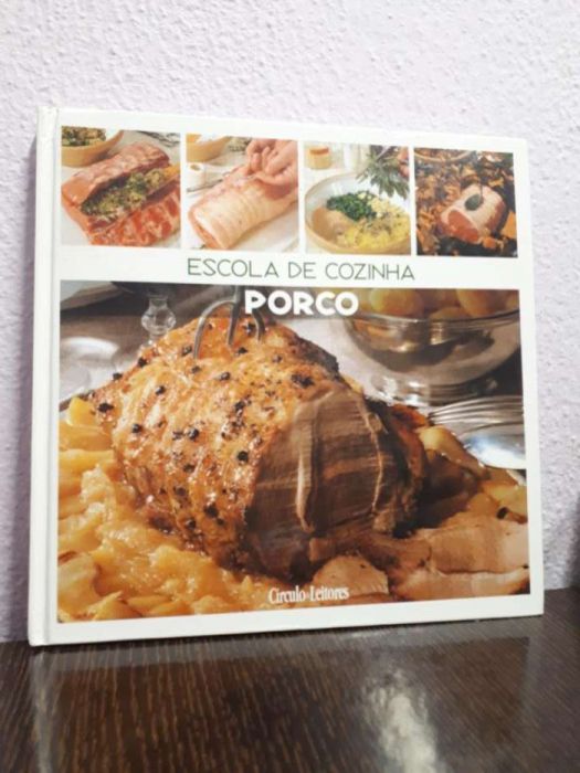 Livros de culinária ( vendidos em conjunto ou individualmente)