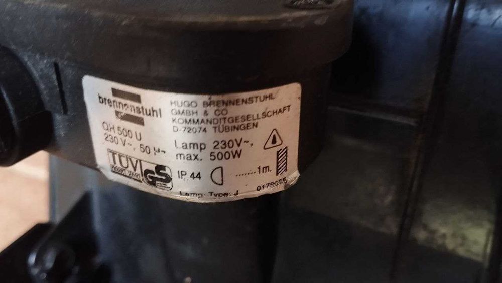 Projetor / Foco Halogéneo Brennenstuhl 500W IP44