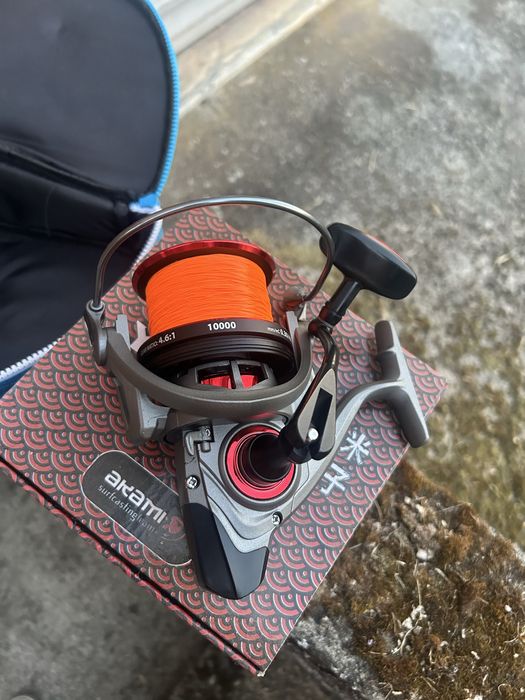Carreto de pesca surfcasting mar Akami