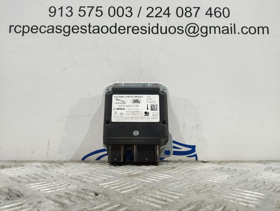 Módulo Controlo De Airbag Bosch Jaguar XE X760 GX7314D374AH 0285013129
