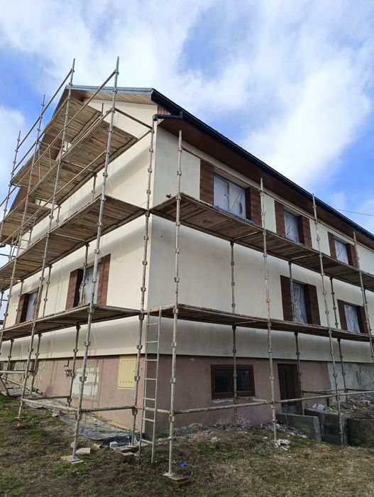 Rusztowanie  choinkowe klinowe elewacyjne wynajem 35zł/100 m2/doba