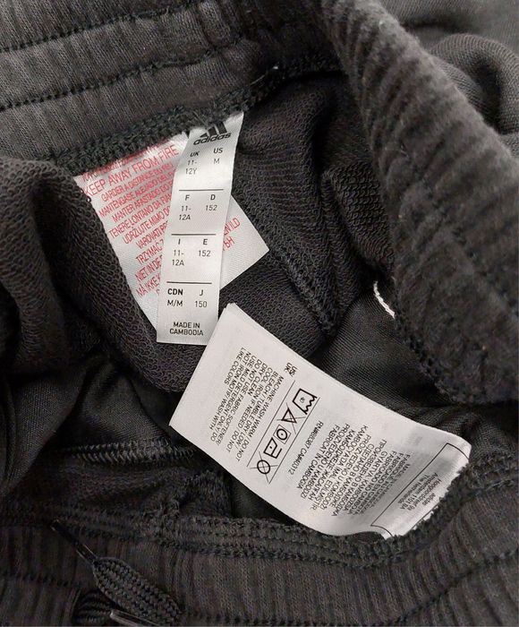 Spodnie dresowe dziecięce Adidas rozmiar 152 cm