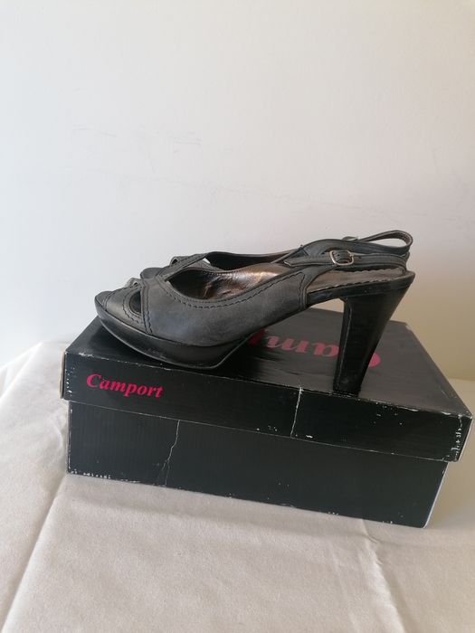 Sandálias Camport preto acinzentado 39