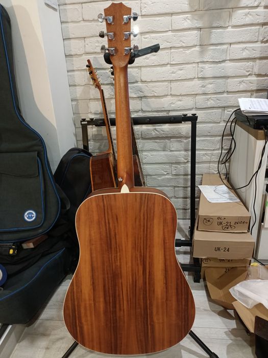 Gitara Akustyczna Arrow Silver KOA - Nowa/Okazja/Wyprzedaż/Lity TOP