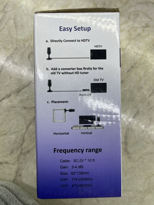 Антена приставка HDTV Antenna TVHD