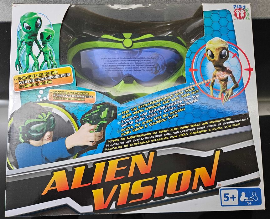 Jogo interativo para criança "Alien Vision"
