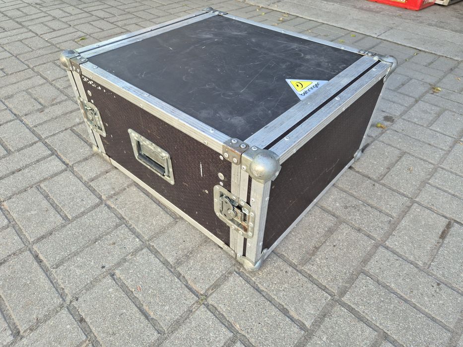 Skrzynia transportowa rack case 5U z 2 szufladami