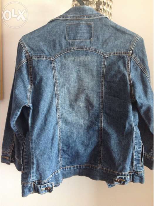 Casaco ganga azul menina de tamanho s