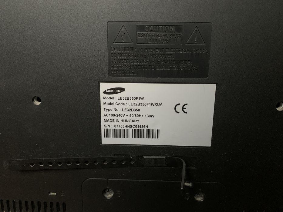 Телевірор  Samsung LE32B350F1W