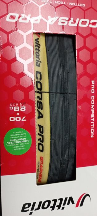 Покришки фолдінгові шосе Vittoria Corsa  Pro 622*28 Corsa Next