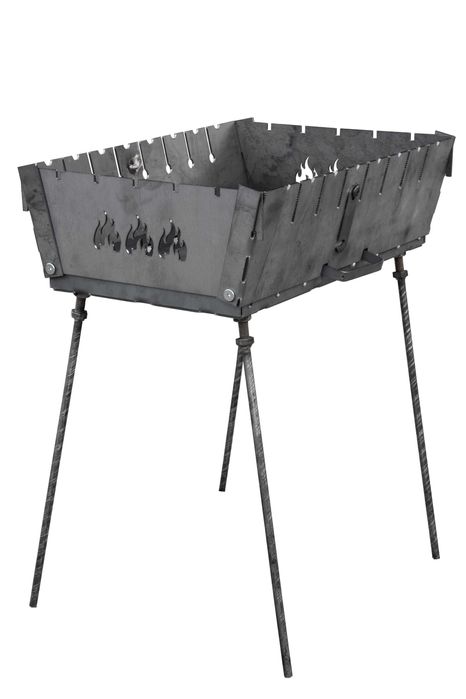 Мангал раскладной чемодан 3 мм Mangal skladany grill walizki na 8 .