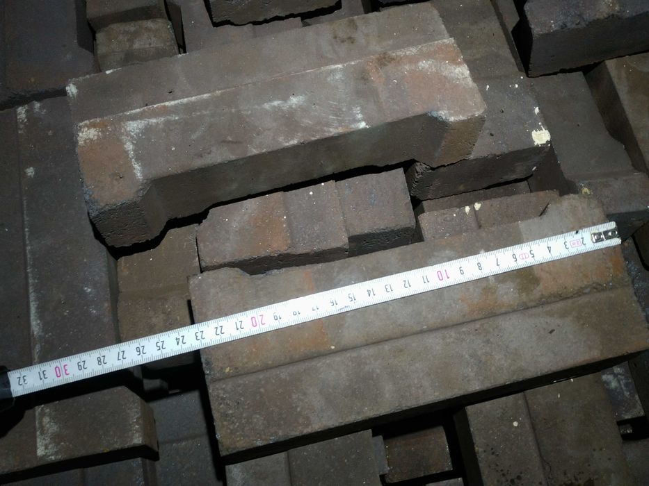 Szamot cegła szamotowa 500kg - piec ogrzewanie