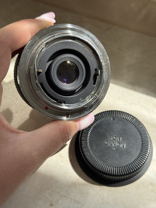 Ширококутний мануальний обʼєктив Yashica 28 mm 2.8 для canon contax