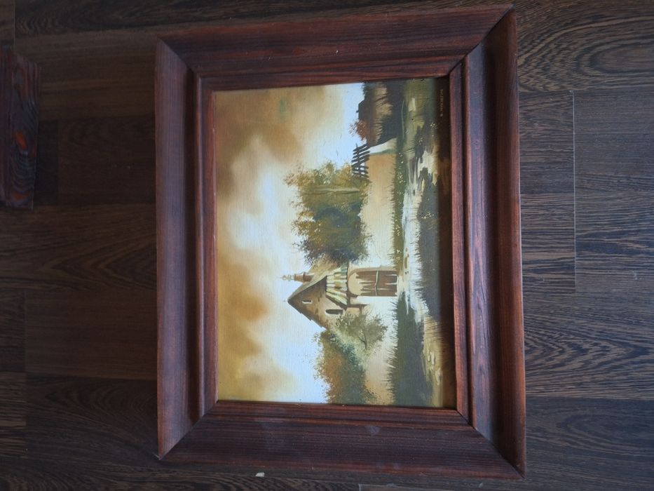 Sprzedam obrazki w drewnianej ramce