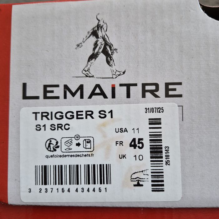 Buty robocze skórzane. 45  LEMAITRE