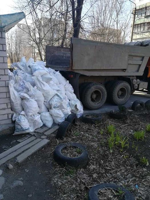 Щебень Отсев Песок ШЛАК отвальный Чернозём Вывоз мусора Днепр