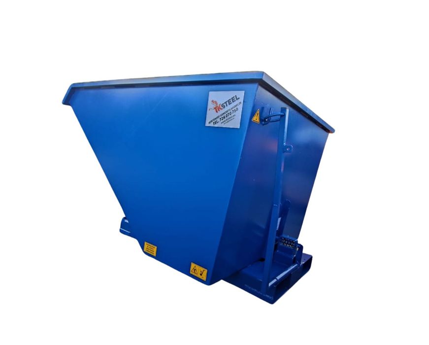 Kontener 1m3 #3 koleba pojemnik samowyładowczy