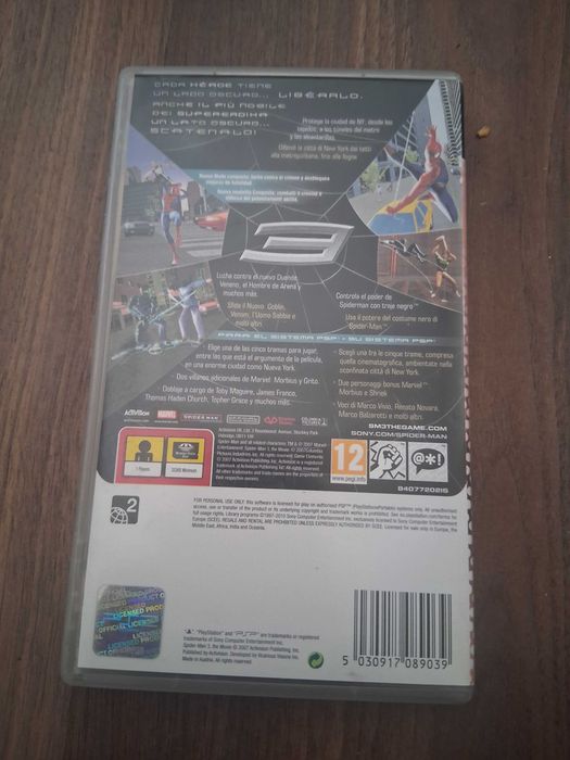 Sprzedm sipder man 3 psp odbiór osobisty
