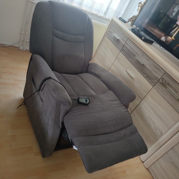 Fotel geriatryczny z funkcją wstawiania Delfi Duo Collection-Transport