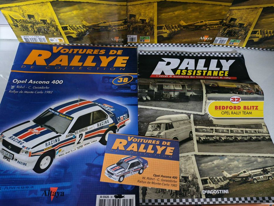 Bedford Blitz + Opel Ascona 400 - Team Opel Rally - 1:43