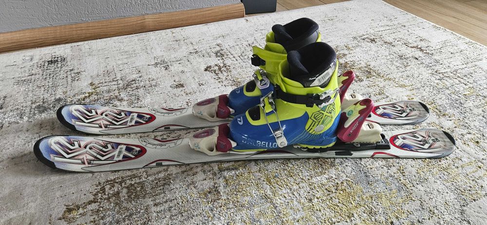 Zestaw narty i buty narciarskie dla dziecka 4-6 lat