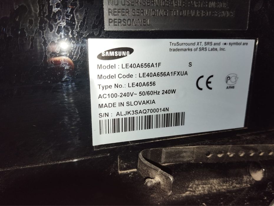 Телевізор SAMSUNG LE-40A656A1F