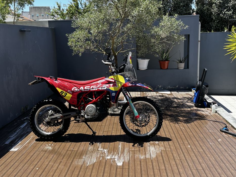 GasGas ES 700 muito equipada! Pronta para dar a volta ao mundo!