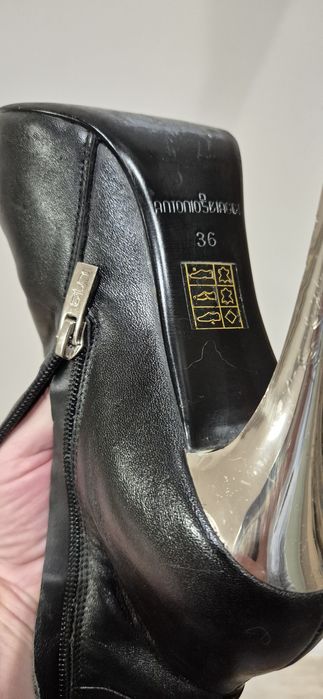 Чоботи шкіряні, розмір 36