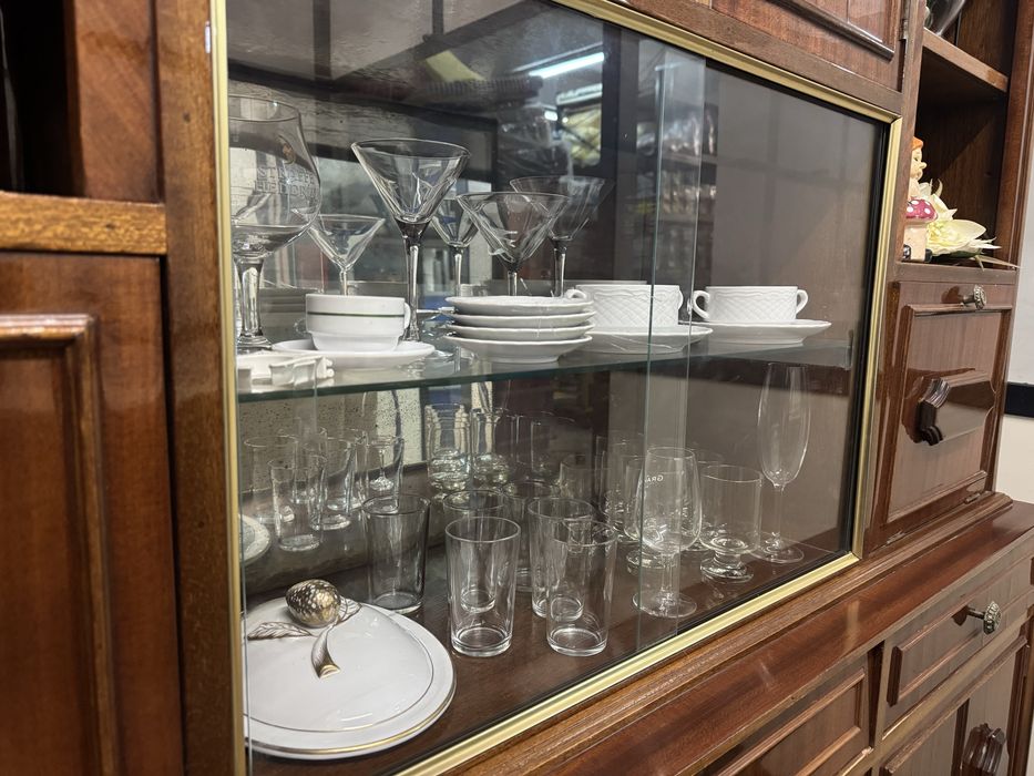 Movel sala cristaleira vintage