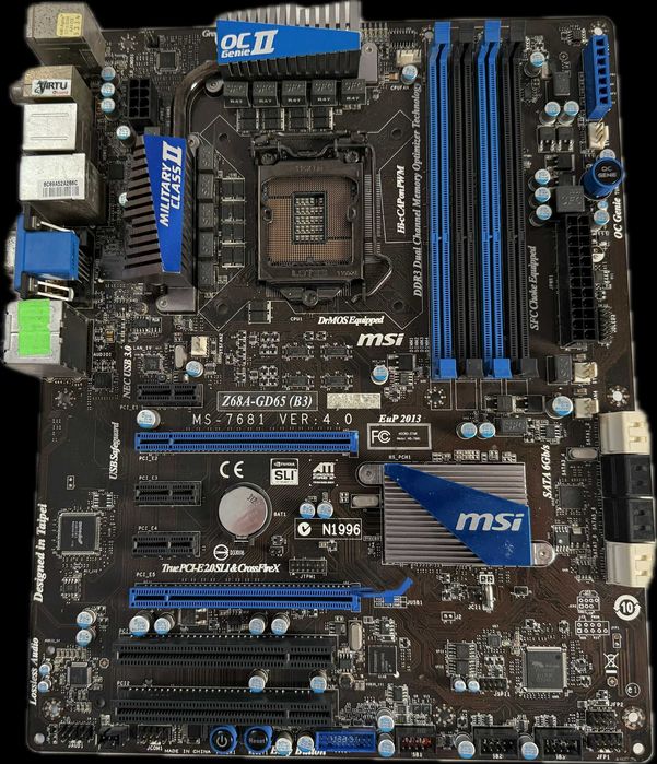 Płyta główna ATX MSI MS-7681 Z68A-GD65 (G3) LGA 1155
