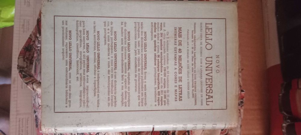 Dicionário dos Sinónimos Poético e Epítetos da Língua Portuguesa, 1949