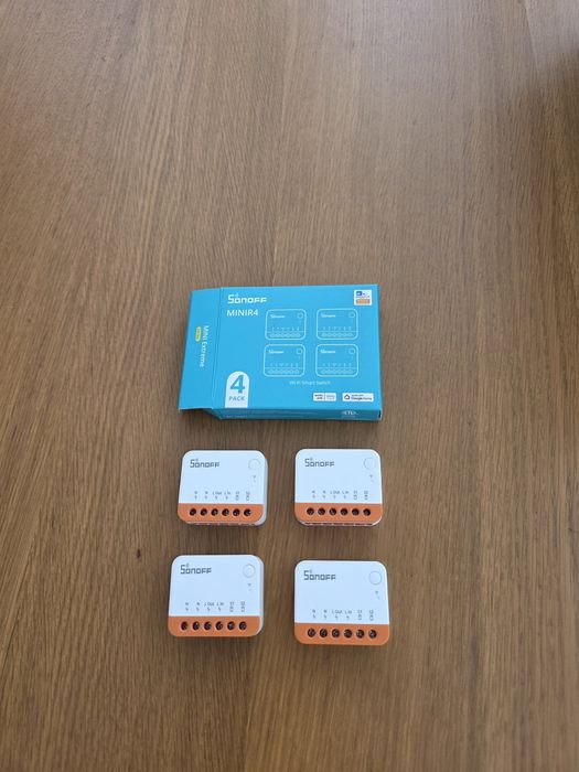 Sonoff MINIR4 Pack 4 - Novos