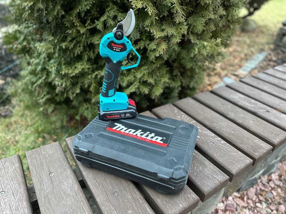 Електричний секатор Makita. Електросекатор. Акумуляторний секатор 2акб
