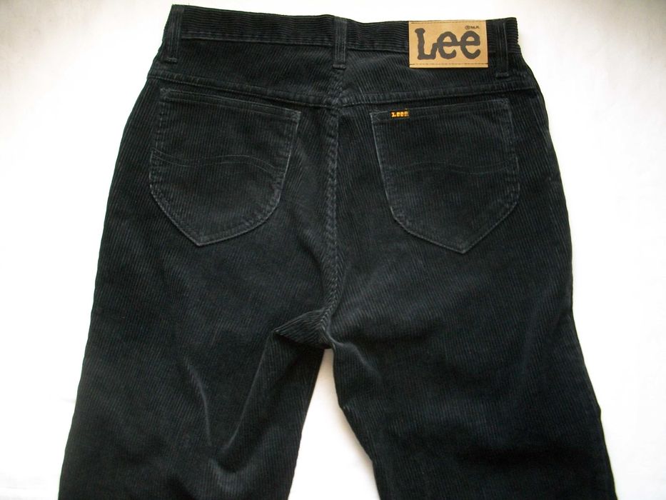 винтажные вельветовые джинсы 70-х г Lee Ranger полут 40-40.5см Бельгия