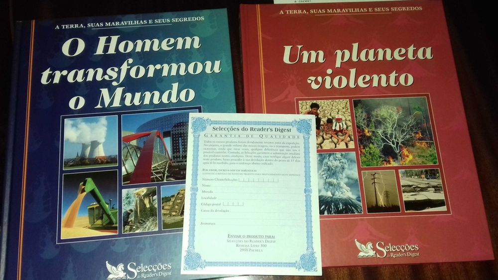 Livros A Terra, Suas Maravilhas e Seus Segredos