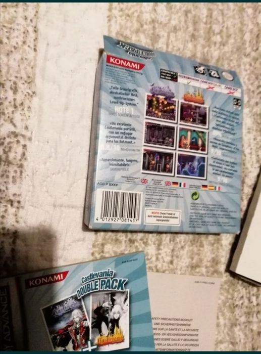Pack duplo original Castlevania completo
