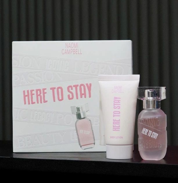 Подарунковий набір Naomi Campbell Here To Stay (парфуми + лосьйон)