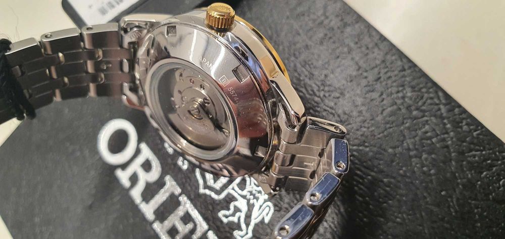 Orient zegarek damski automatic szafir