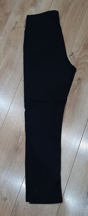 Klasyczne czarne spodnie Plus Size 42